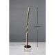 GINKO Lampadaire 110 cm noir