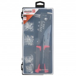 Pince à riveter KREATOR + 120 rivets