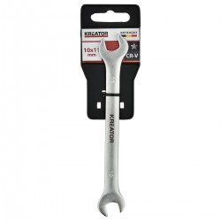 Clé plate 10 et 11 mm KREATOR