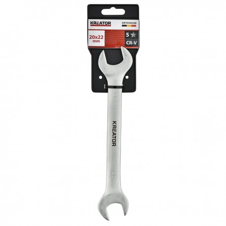 Clé plate 20 et 22 mm KREATOR