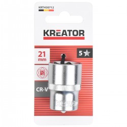 Douille 1/2" 6 pans 21 mm KREATOR