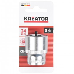 Douille 1/2" 6 pans 24 mm KREATOR