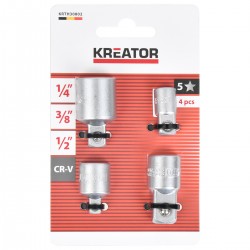 Jeu de 4 adaptateurs/réducteur pour racagnac KREATOR