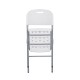 Chaise pliante blanche