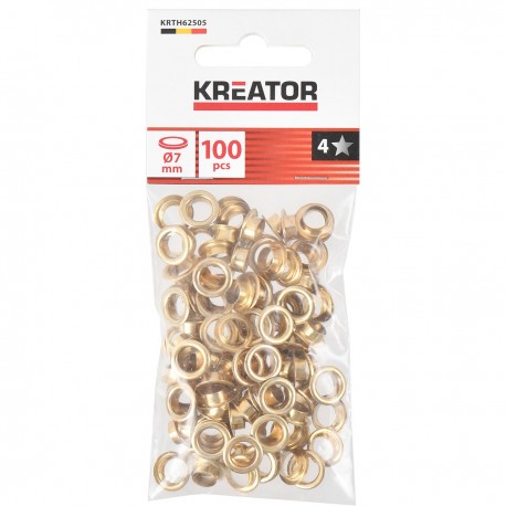 Oeillets en laiton 7mm - 100pcs KREATOR