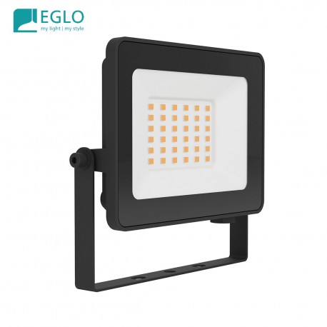 EGLO projecteur LED 30W Risacca-e noir