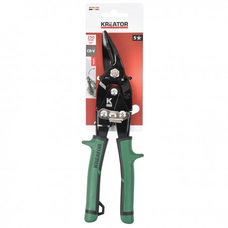 Cisaille à tôle coupe à droite KREATOR